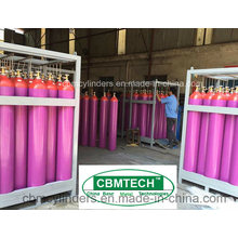 Oxygen Argon Nitrogen Gas Cylinder Rack (Container Cage Bundle Rack)